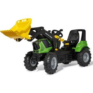 IGRAČKA TRAKTOR DF FARMTRAC PREMIUM 8280 TTV S UTOVARIVAČEM