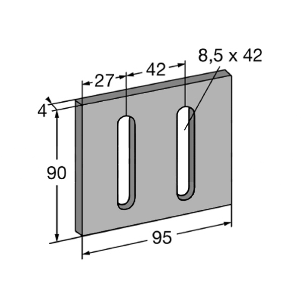 ČISTAČ VALJKA 90x95x4 MASCHIO