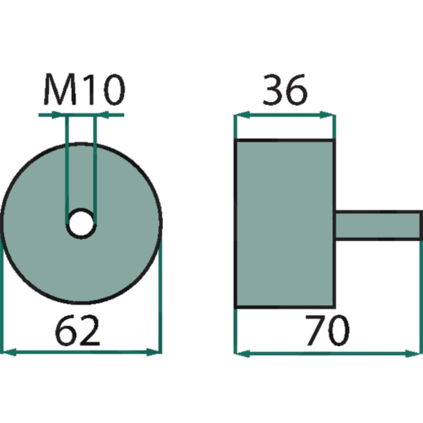 UBLAŽIVAĆ GUMENI M10 KRONE