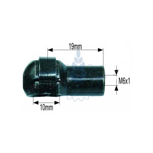 Priključak amortizera M6x1 / rupa