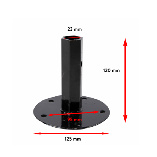 ADAPTER KOPAČICE KRUG - ŠESTEROKUT